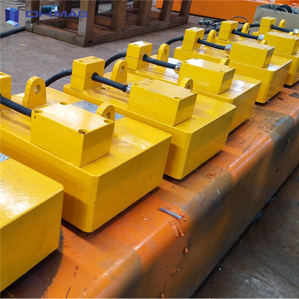 85 PSI Steel Plate Lifting Device , Electro Permanent Magnetic Clamping System 10-500kg